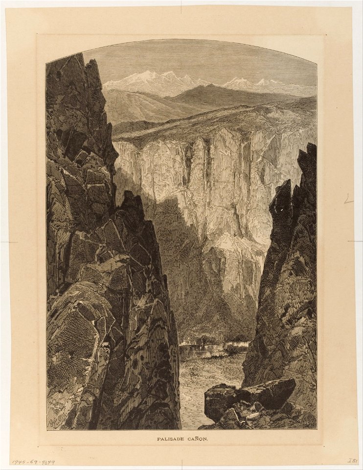 Thomas Moran - Palisade Ca~non (sic) - Google Art Project