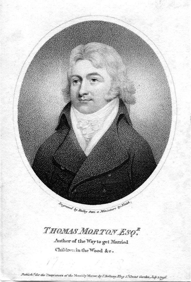 Thomas Morton (dramaturge)