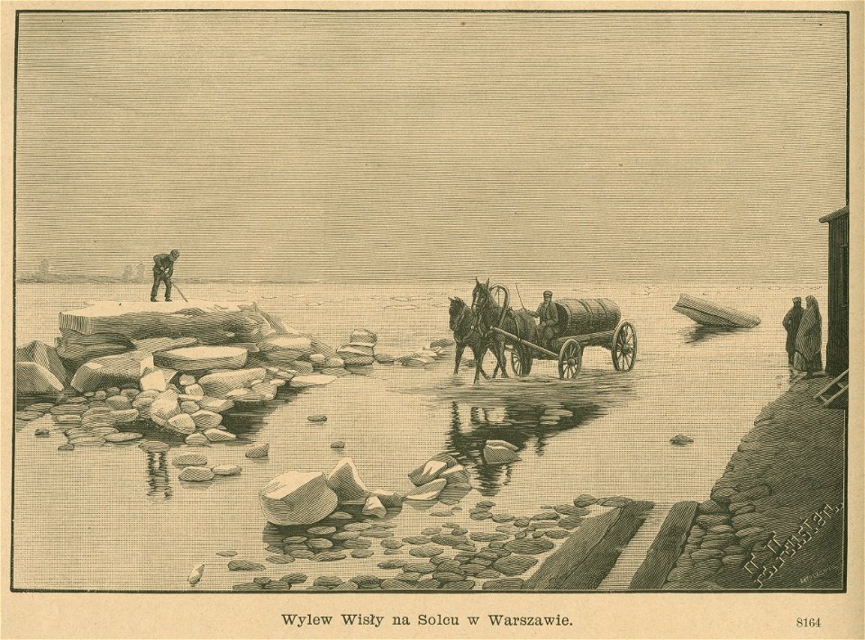 Wylew Wisły na Solcu w Warszawie (77870)