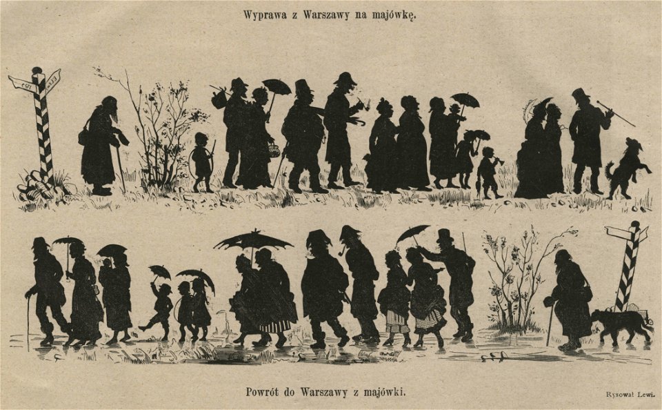 Wyprawa z Warszawy na majówkę. Powrót do Warszawy z majówki (52778)