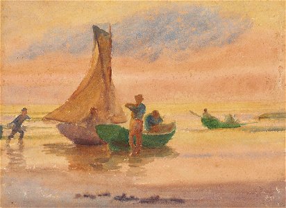 Thomas P. Anshutz - Sunset Glow (recto)