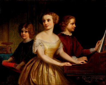 Thomas P. Rossiter - The Parmly Sisters - 1986.77 - Smithsonian American Art Museum