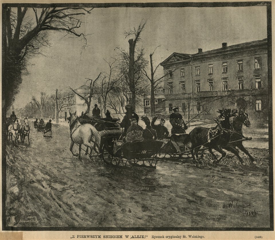 Z pierwszym śniegiem w aleje (59158)