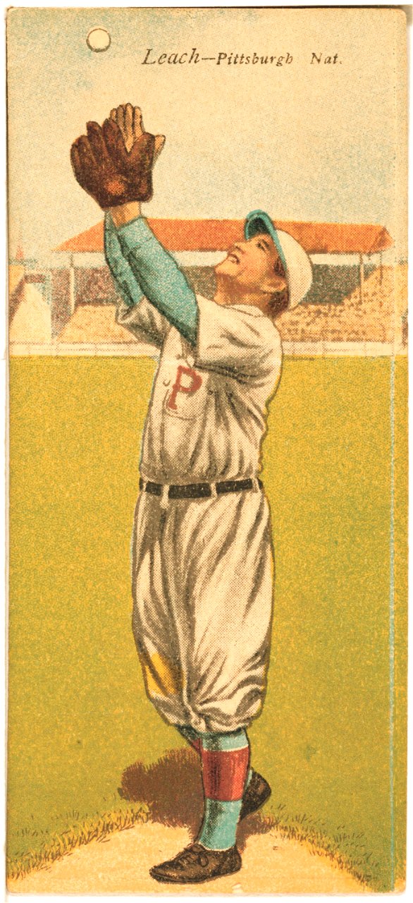 Thomas Leach-Geo. Gibson, Pittsburgh Pirates, baseball card portrait LCCN2007683873