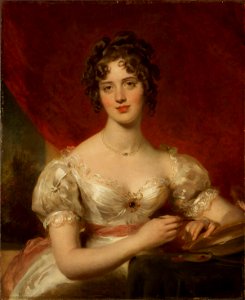 Thomas Lawrence - Portrait of Mary Anne Bloxam (later Mrs. Frederick H. Hemming) - Google Art Project. Free illustration for personal and commercial use.