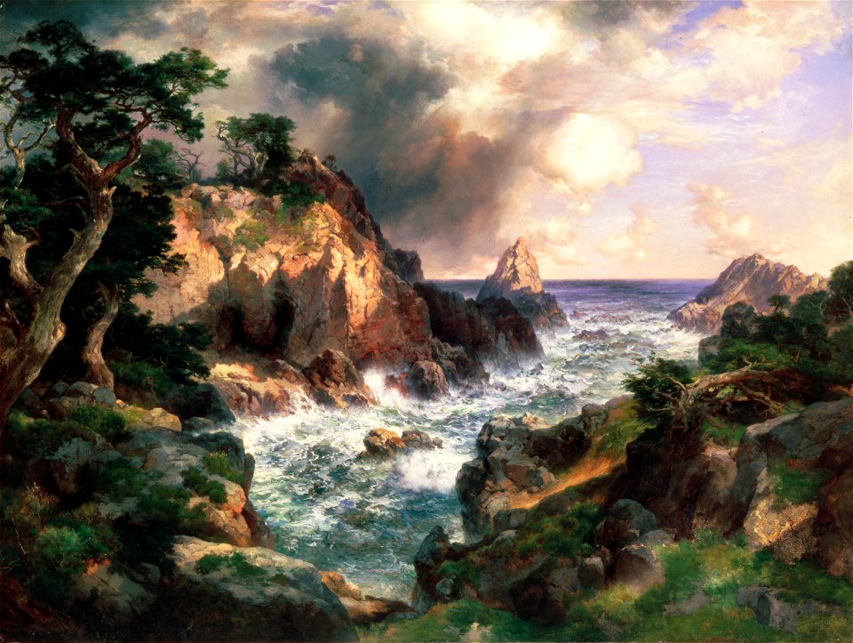 Thomas Moran - Point Lobos, Monterey, California