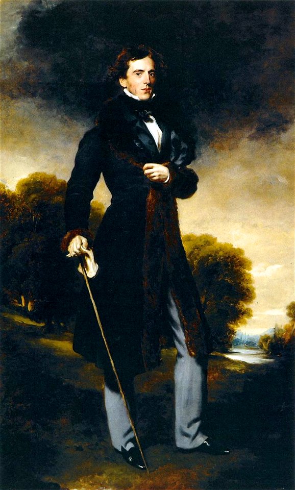 Thomas Lawrence - Portrait of David Lyon - WGA12517