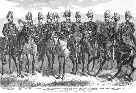 Государь император со свитой, 1869