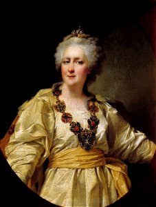 Екатерина II. ~1774г. Портрет Левицкого Levitzky. Catherine II in 1794 e2 17