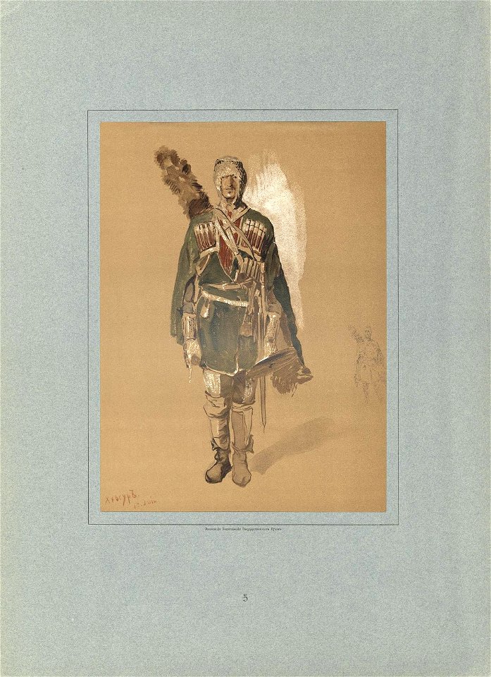 Г. Гагарин. Рисунки и наброски 3