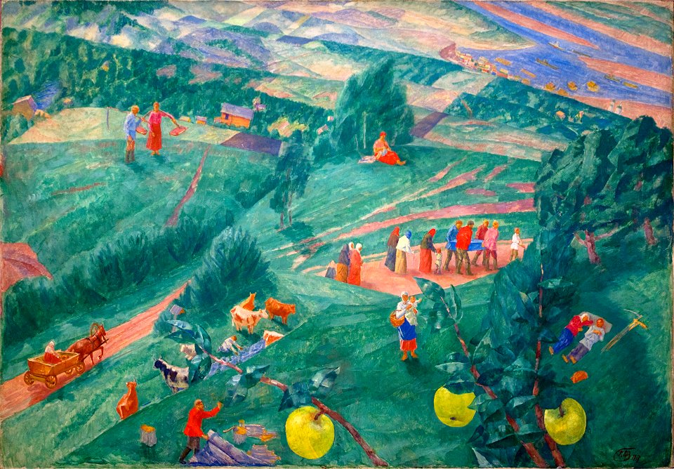 Петров-Водкин - Полдень (1917)