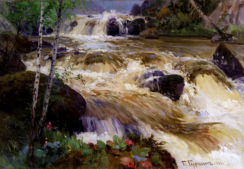 Река Куюм (1911)