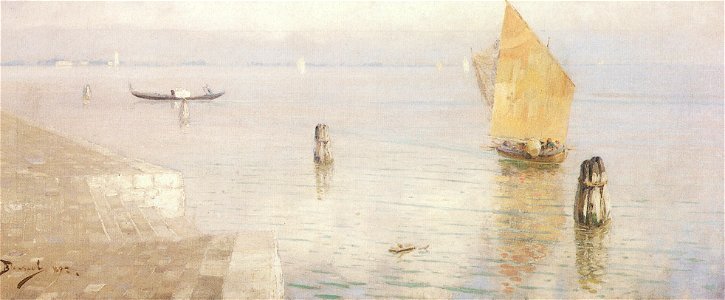 Поленов Лагуна. Венеция