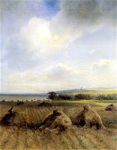 Саврасов. К концу лета на Волге (1873)