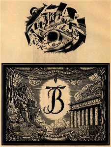 Сергей Васильевич Чехонин. Ex-libris’ы, марки издательств и др. 01