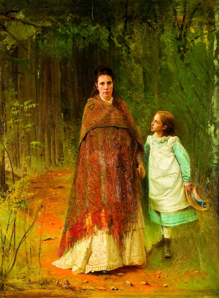 С.Н Крамская и С.И. Крамская (Крамской)