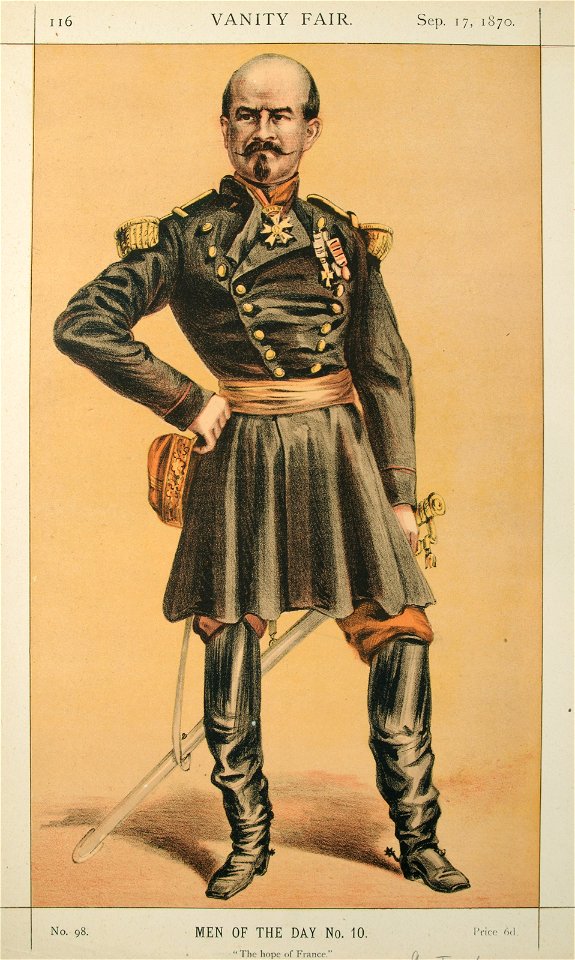 Louis Jules Trochu, Vanity Fair, 1870-09-17