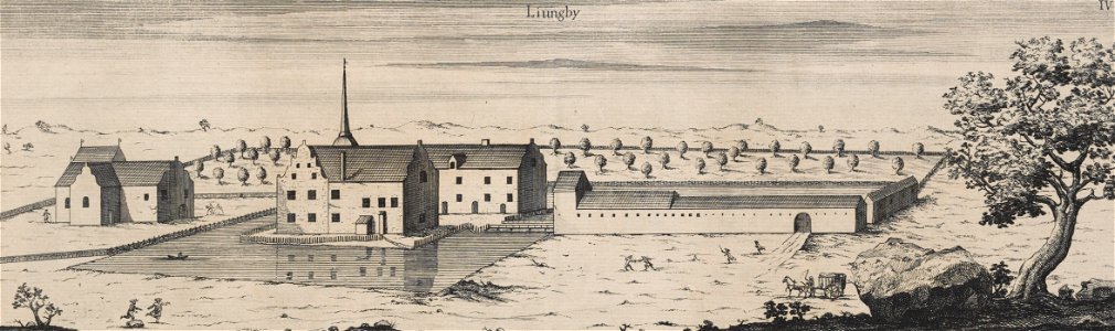 Trolle-Ljungby Castle in 1680
