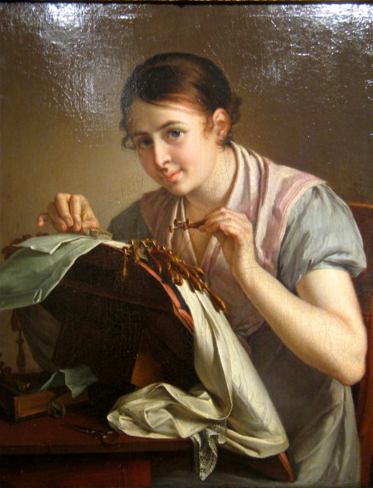 Tropinin lacemaker (Tropinin museum)