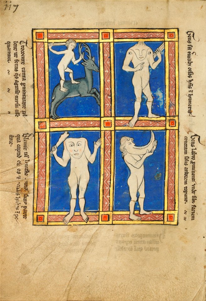 Trococite; A Headless Man with Eyes on His Shoulders; A Headless Man with a Face on His Chest; A Man... - Google Art Project