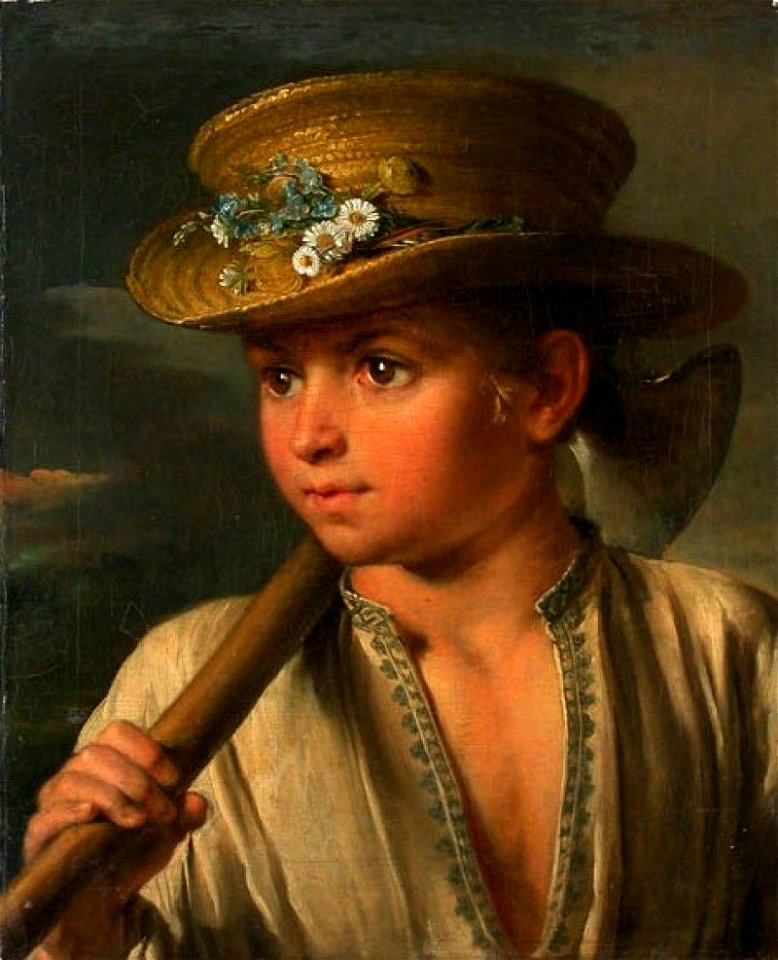 Tropinin boy axe (Belarusian Museum)