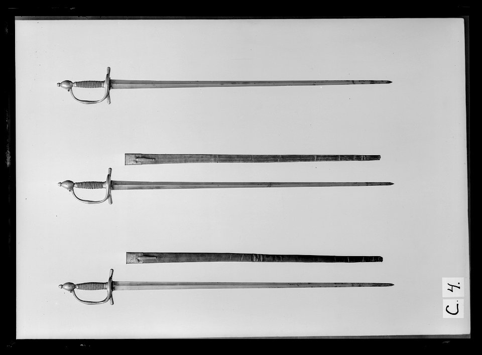 Trumpetarvärja, återgående på karolinsk grundtyp för kavalleriet, Tyskland 1800-1850 - Livrustkammaren - 69258