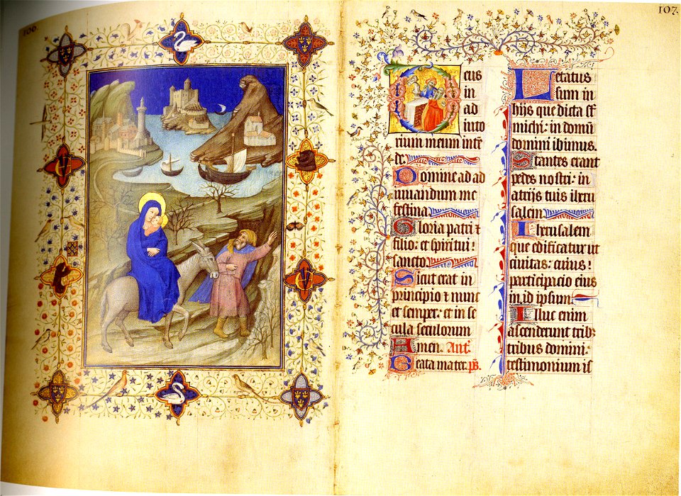Très Belles Heures de Bruxelles - ms. 11060-1 f106v-107