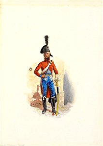 Trompette du 1er Hussard sous la 1ère République (5)