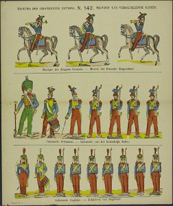 Troupes des différentes nations-Catchpenny print-Borms 0253