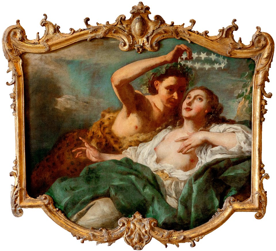 TROY Jean-François de Bacchus et Ariane