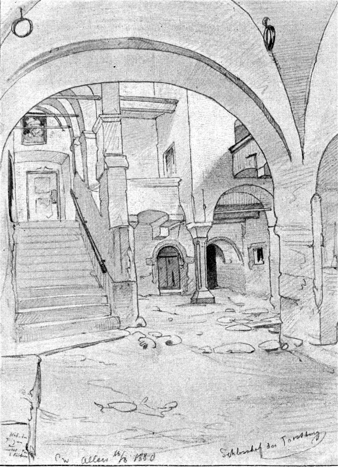 Trostburg Schlosshof, Freund Allers 246
