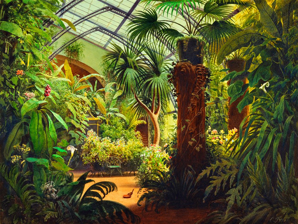 Wintergarten von Trost