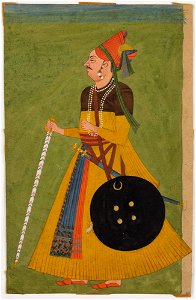 Unknown (Indian) - Portrait of a Nobleman - 71.323.A - Detroit Institute of Arts