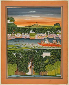 Unknown (Indian) - Krishna and Radha - 2014.23 - Detroit Institute of Arts