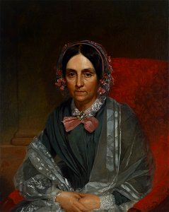 Unknow - Mrs. George Washington Stanley (neé Clarissa Nichols, 1793–1873) - 2015.56.2 - Yale University Art Gallery