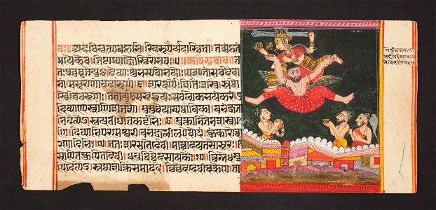 Unknown (Indian) - Legend of Durga - 73.296.38A - Detroit Institute of Arts