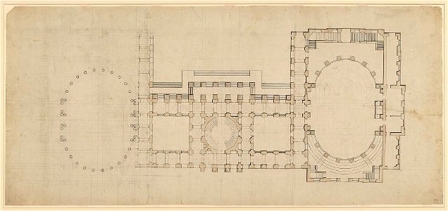 United States Capitol, Washington, D.C. Floor plan LCCN2002711946