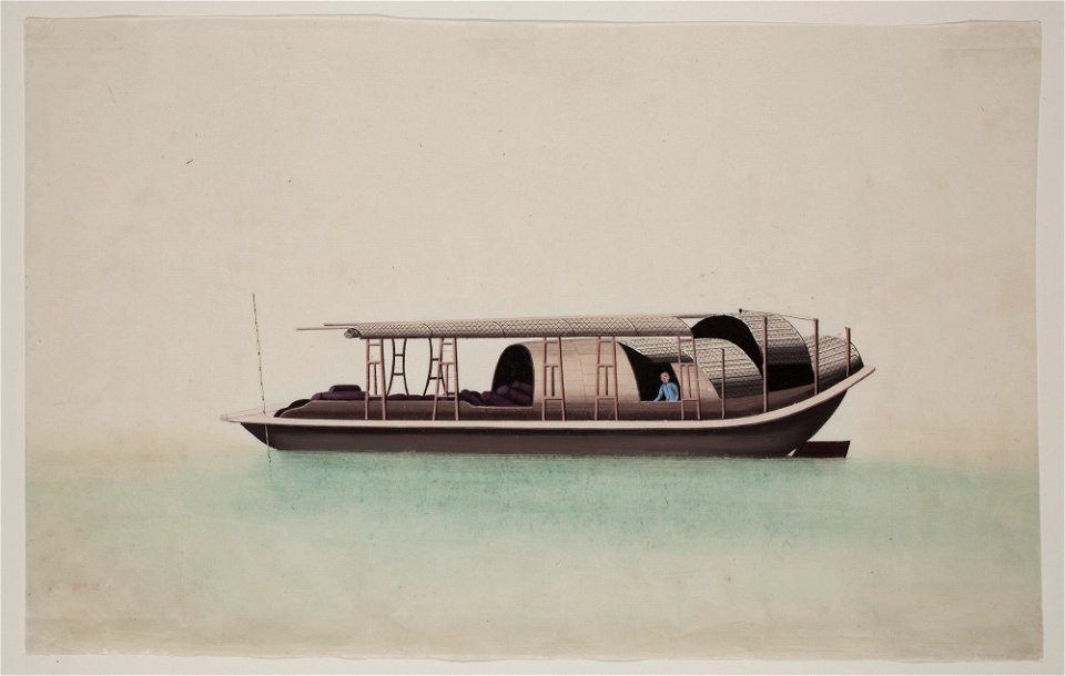 Unknown (Chinese) - Boat with Boatman - 56.148 - Detroit Institute of Arts