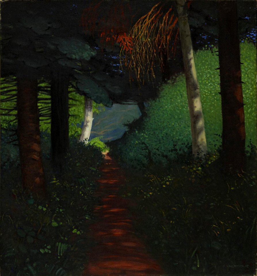 Vallotton - Sous-bois, 1915