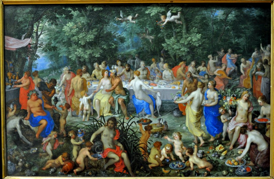 Van Balen and Brueghel, The Wedding of Thétis and Pélée