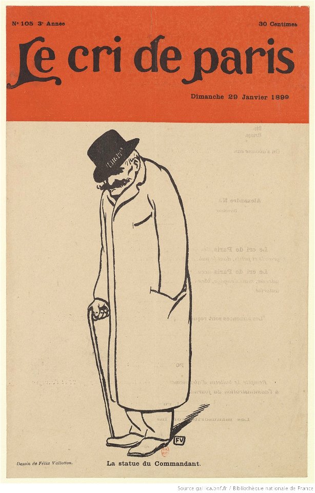 Vallotton - Le cri de Paris. Dimanche 29 janvier 1899, btv1b6951775p