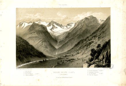 Vallée du Lys (1100 m) (près Luchon) - Fonds Ancely - B315556101 A GORSE 7 007