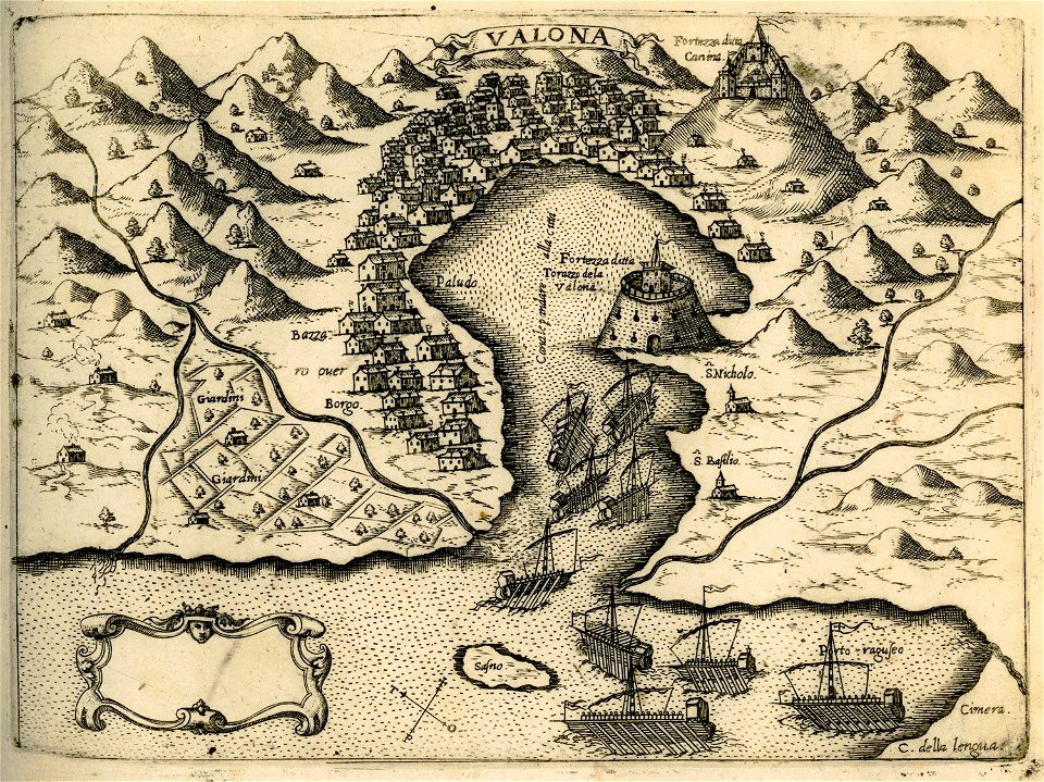 Valona - Camocio Giovanni Francesco - 1574