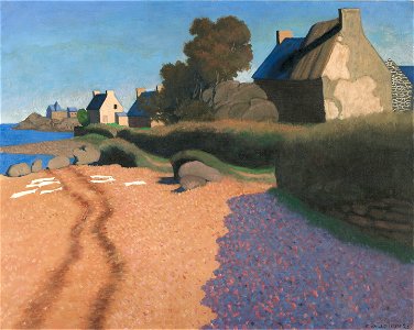 Vallotton - PAYSAGE À LOGUIVY, 1923, lot.22 (cropped)