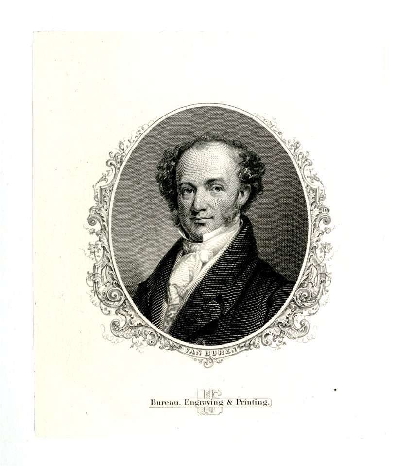 VAN BUREN, Martin-President (BEP eng portrait raw)
