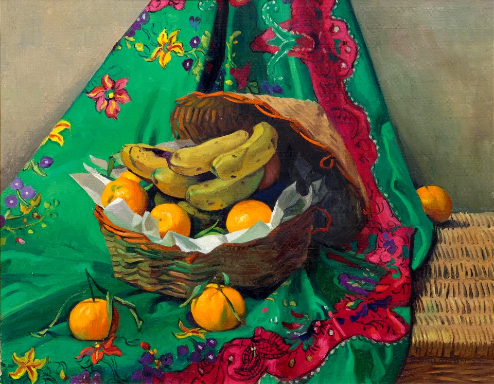 Corbeille de mandarines et bananes by Félix Vallotton, 1923