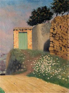 Vallotton - Un chemin à Cagnes, 1922, 5889488