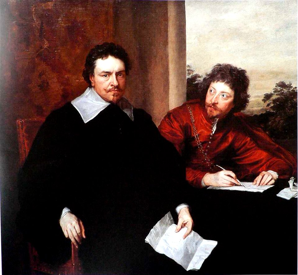 Van dyck thomas wentworth earl of strafford with sir philip mainwaring 1639-40
