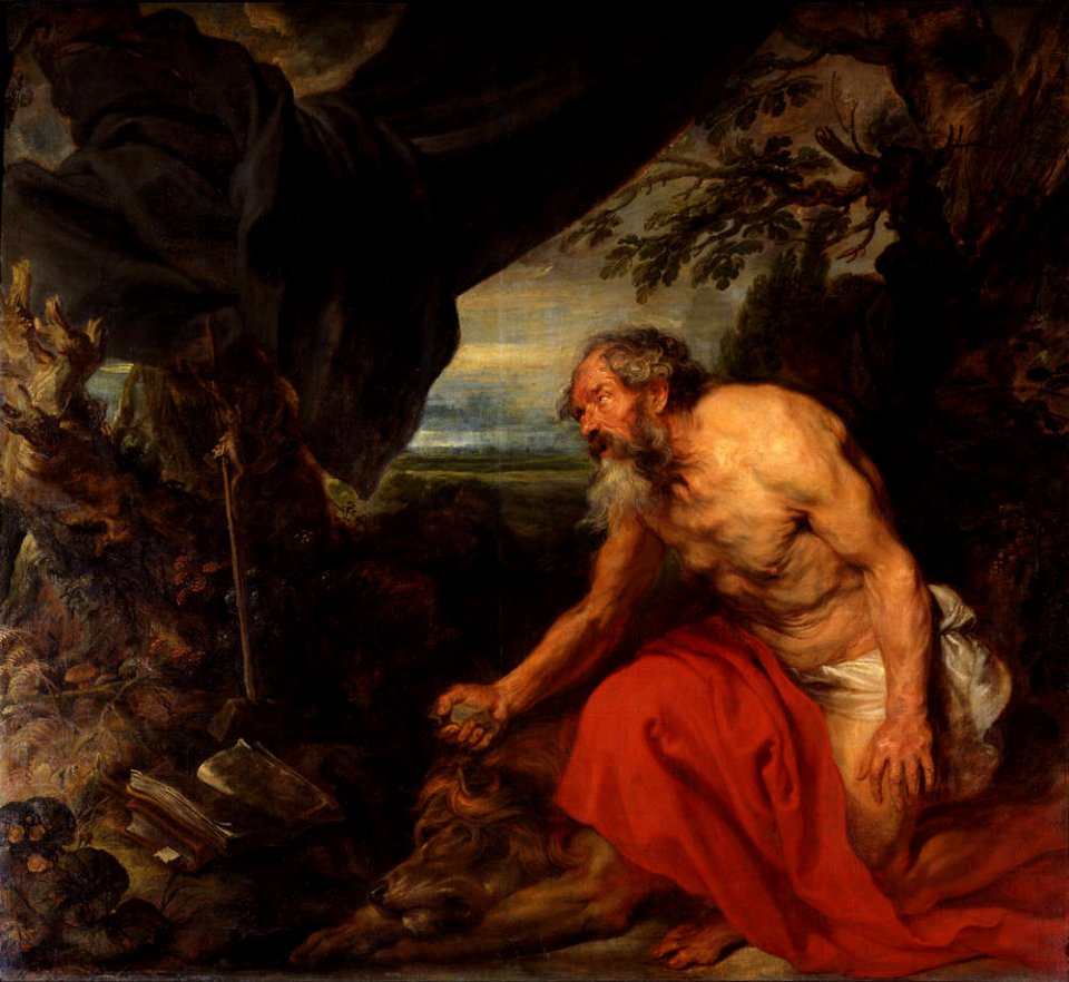 Van Dyck - Der heilige Hieronymus, Um 1618–20