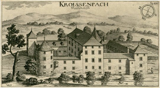Valvasor - Grad Rakovnik (Kroisenbach)